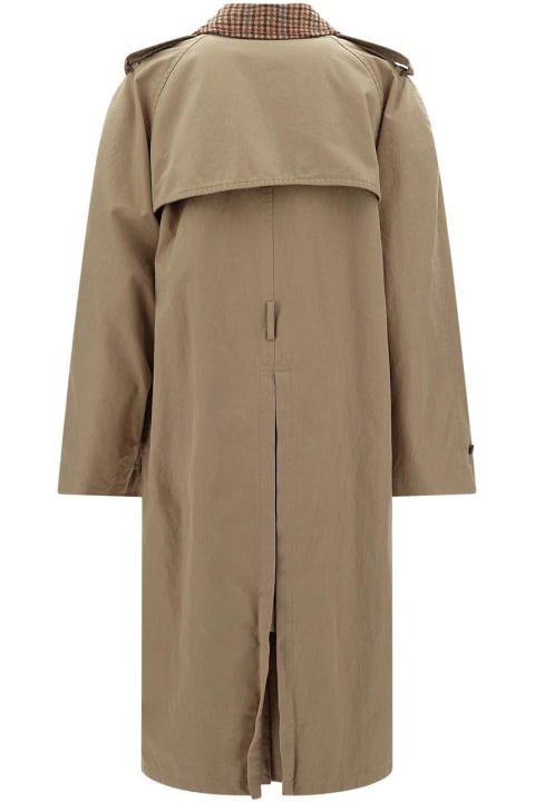 Fashion for Men Balenciaga Reversible Trench Coat