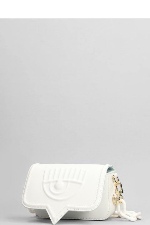 Shoulder Bags for Women Chiara Ferragni Shoulder Bag In White Faux Leather
