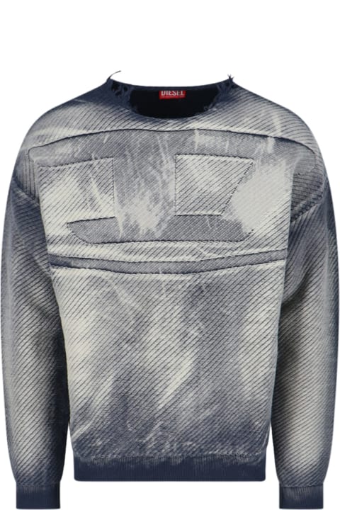 Fleeces & Tracksuits for Men Diesel Frayed Sweater