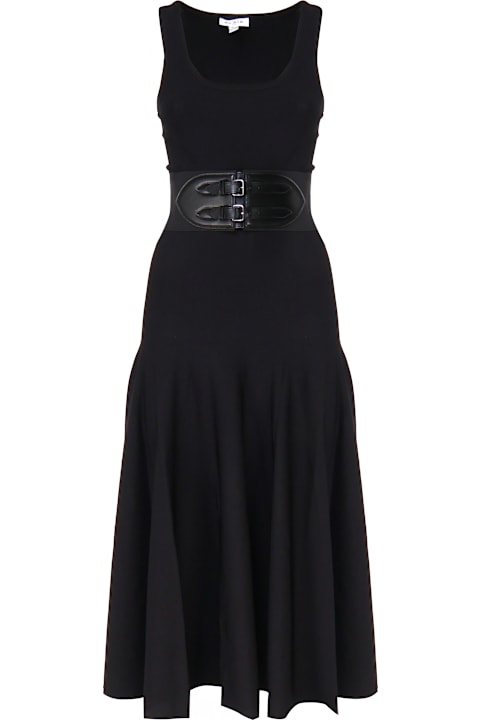 Alaia Dresses for Women Alaia Midi Dress With Belt