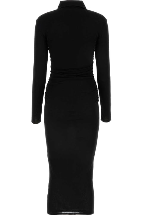 ウィメンズ Nanushkaのワンピース＆ドレス Nanushka Black Polyester Polo Dress