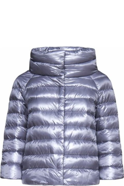 Down Jacket With 3/4 Sleeves