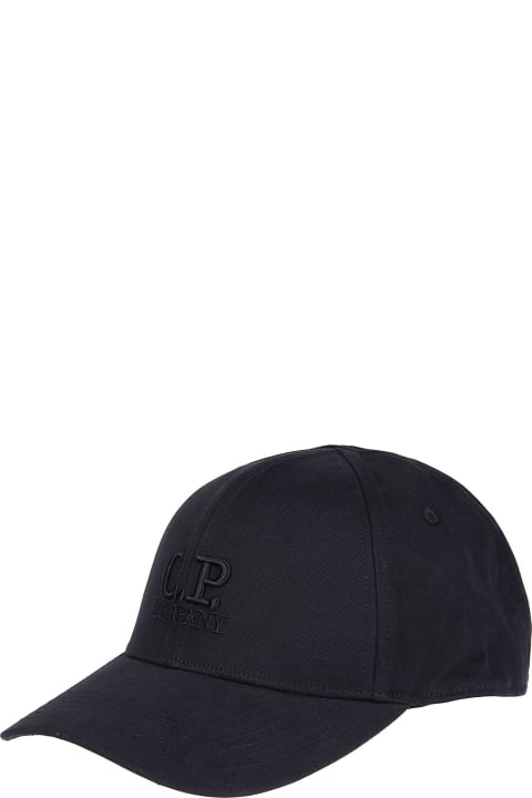 メンズ C.P. Companyの帽子 C.P. Company Logo Baseball Cap