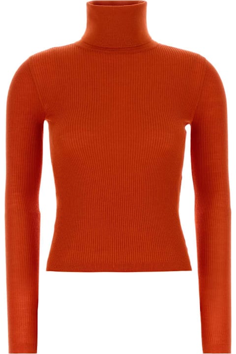 Homeware Saint Laurent Orange Cashmere Blend Sweater