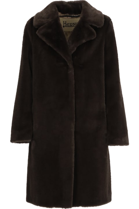 Herno for Women Herno Single-breasted Long Sleeved Coat