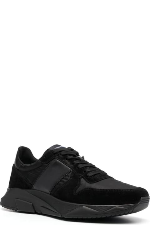 The Vacation Wardrobe ل القسم الرجالي Tom Ford Panelled Lace-up Sneakers