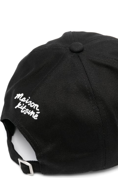メンズ新着アイテム Maison Kitsuné Maison Kitsune' Hats Black