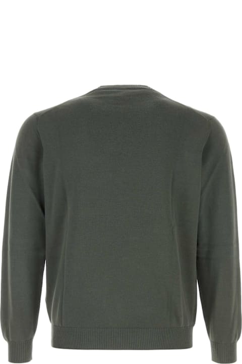 Homeware Fedeli Sage Green Cotton Sweater