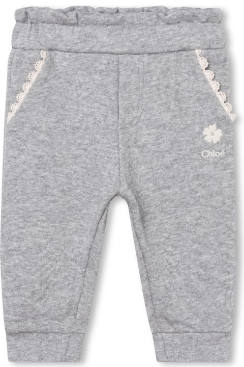 Bottoms for Baby Boys Chloé Tracksuit With Logo
