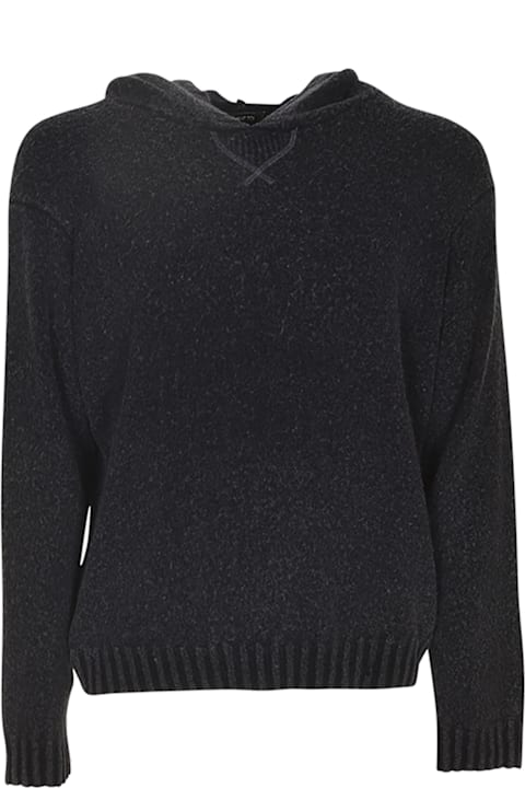 Avant Toi Sweaters for Men Avant Toi Hooded Knitted Sweater