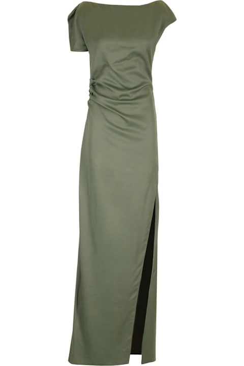 Del Core Clothing for Women Del Core Draped Dress