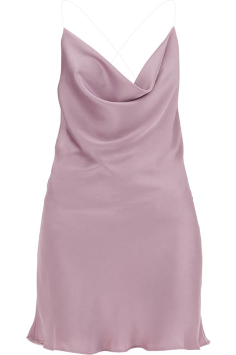 Dresses for Women Y/Project Mini Satin Slip Dress With Spaghetti Straps