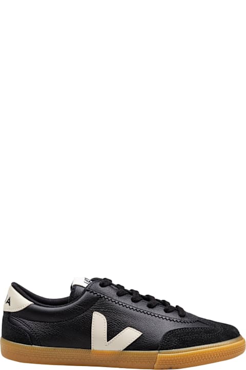 Veja Sneakers for Women Veja Sneakers Volley Sneakers In Black Leather