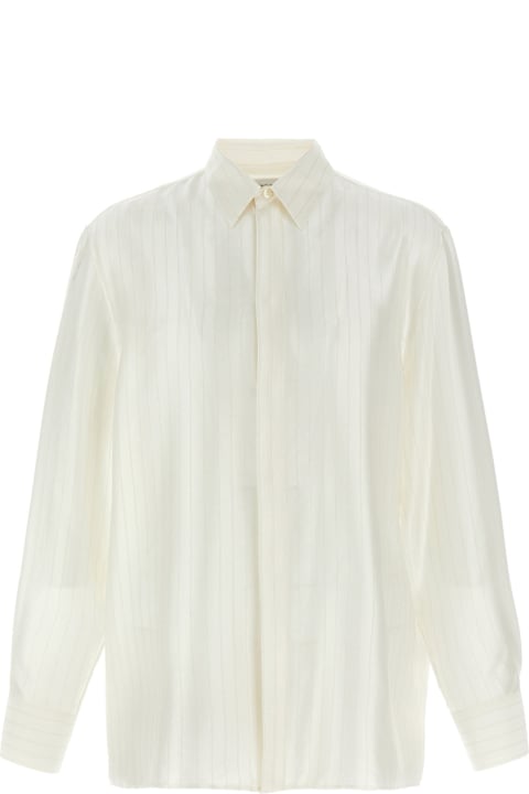 Shirts for Men Saint Laurent Striped Shirt