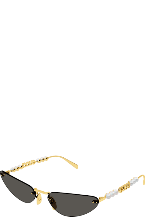 Homeware Gucci Eyewear Gucci Gg1920s Linea Name Of Brand 001 Gold Grey Sunglasses