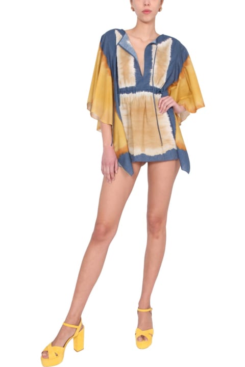 Homeware Alberta Ferretti Tie Dye Print Caftan