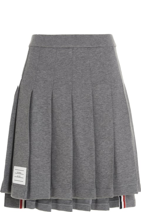 Pleated Miniskirt
