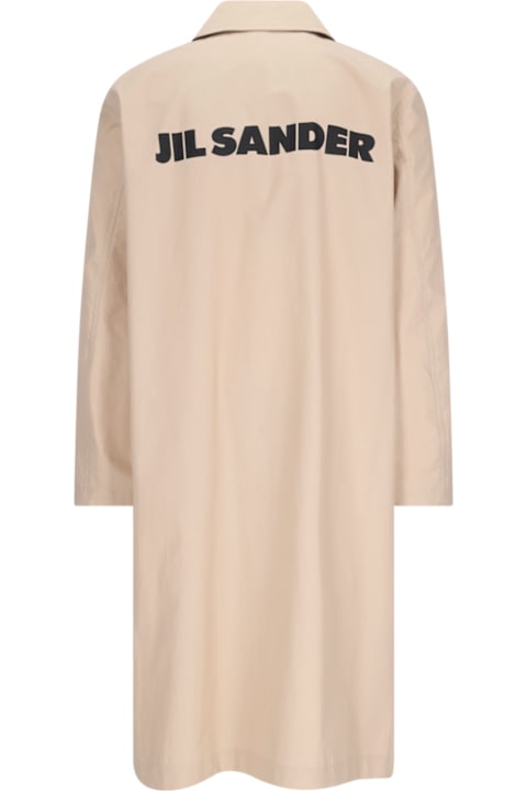 Homeware Jil Sander Logo Trench Coat