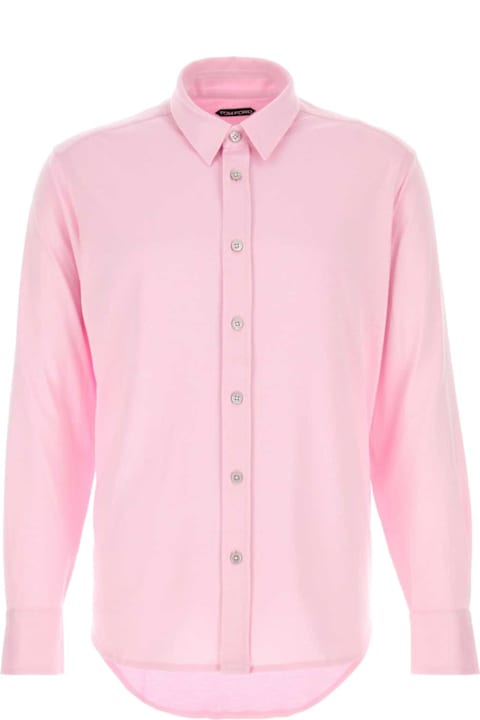 Homeware Tom Ford Pink Silk Blend Shirt