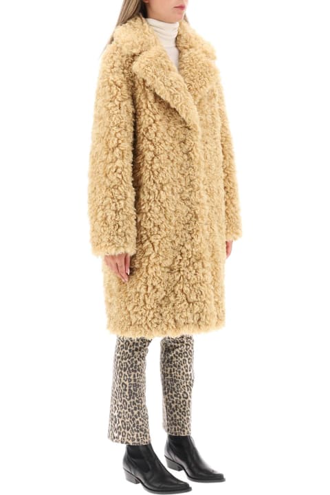 STAND STUDIO Coats & Jackets for Women STAND STUDIO 'camille' Faux Fur Cocoon Coat