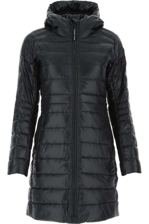 Fashion for Women Canada Goose Black Nylon Cypress Down Jacket
