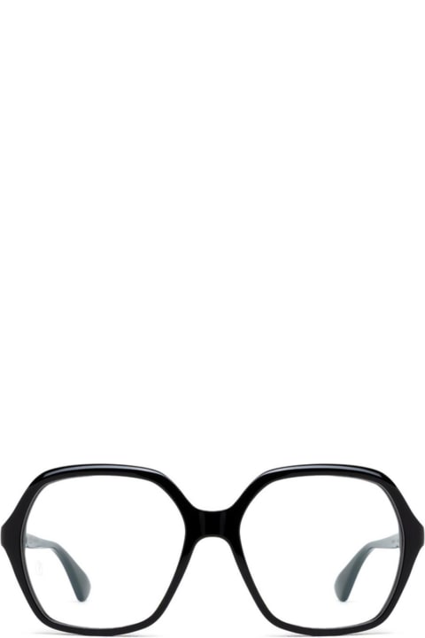 ウィメンズ Cartier Eyewearのアイウェア Cartier Eyewear Pentagon Rim Clear Lens Glasses