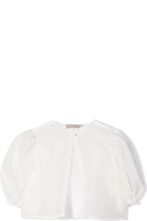 La stupenderia Coats & Jackets for Girls La stupenderia Crop Blouse With Balloon Sleeves