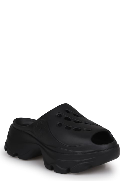Adidas by Stella McCartney Shoes for Women Adidas by Stella McCartney Adidas By Stella Mccartney Logo-embossed Perforated Clogs
