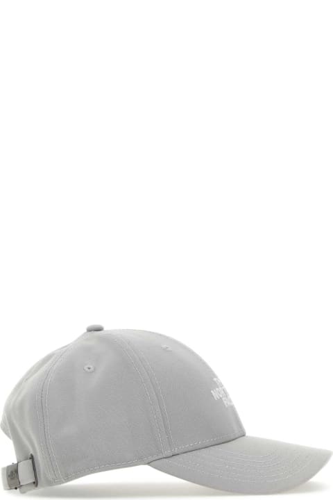 The North Face Hats for Men The North Face Grey Polyester Baseball Cap