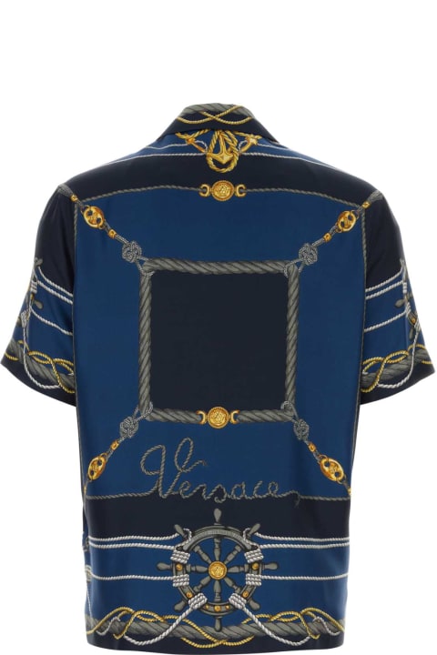 Versace for Men Versace Printed Silk Shirt