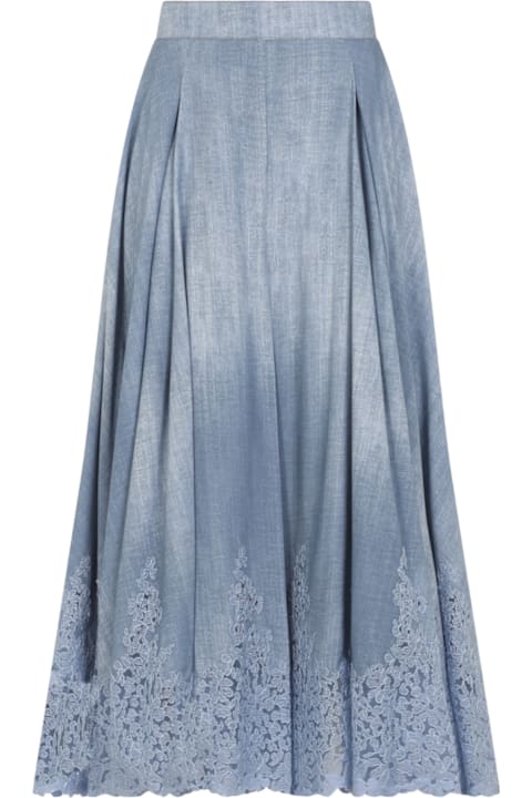 Homeware Ermanno Scervino Viscose Midi Skirt