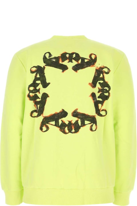 1017 ALYX 9SM Fleeces & Tracksuits for Women 1017 ALYX 9SM Fluo Yellow Cotton Oversize Sweatshirt