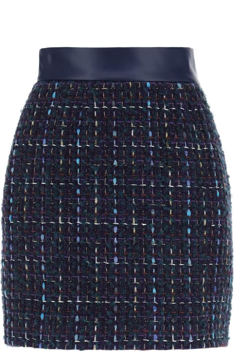 'secret' Tweed Mini Skirt