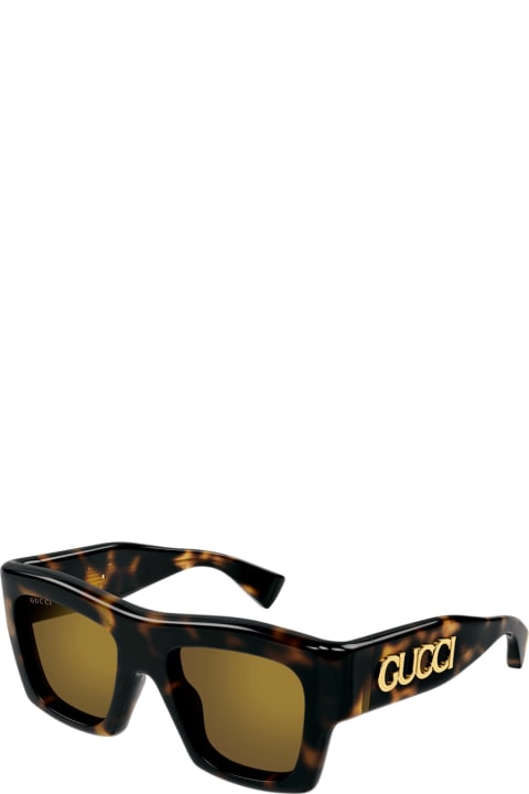 Gucci Eyewear Eyewear for Women Gucci Eyewear Gg1772s Gucci Lido 007 Havana Sunglasses