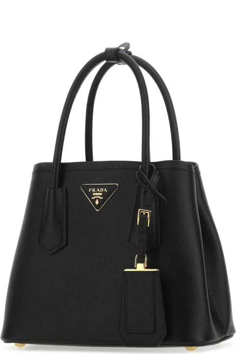 Prada Bags for Women Prada Black Leather Handbag