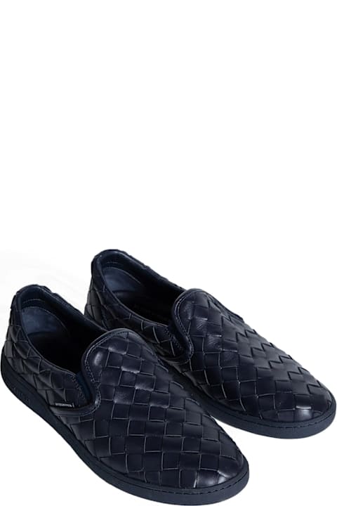 Bottega Veneta Sneakers for Men Bottega Veneta Intrecciato Leather Sneakers