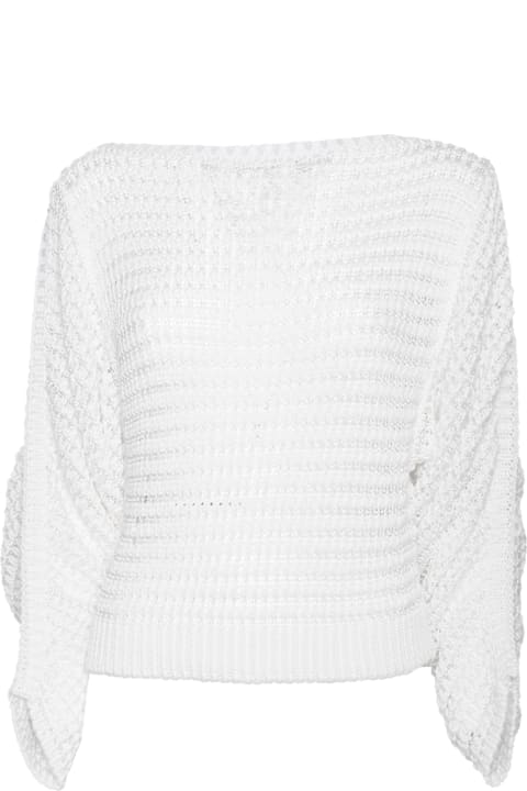 Alberta Ferretti Sweaters for Women Alberta Ferretti White Sweater