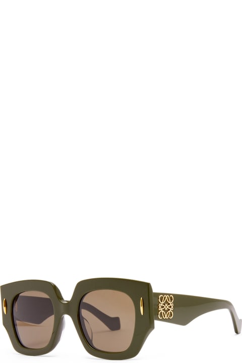 Loewe نظارات لـ السيدات Loewe Lw40129u Chunky Anagram 96e Sunglasses