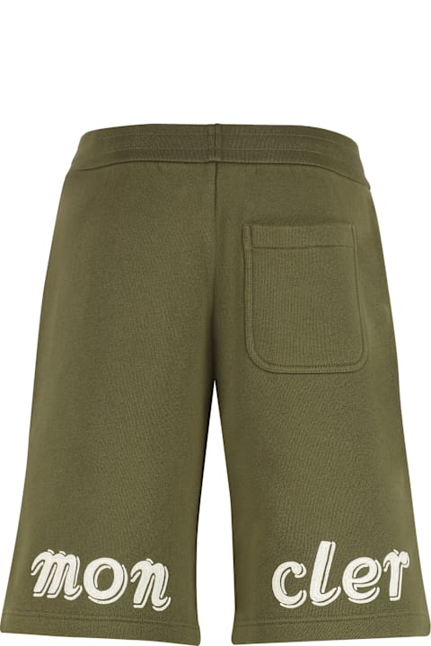 Pants for Men Moncler Genius 3 Moncler X Mercedes-benz By Nigo - Cotton Bermuda Shorts