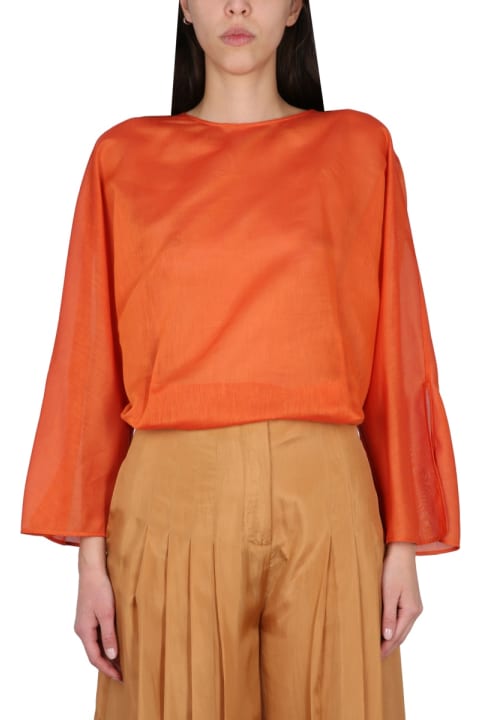 Alberta Ferretti Sweaters for Women Alberta Ferretti Cotton And Silk Shirt