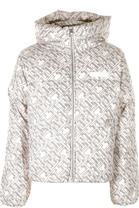 Shiny Relaxed Fit New York Down Jacket