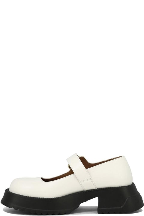 Marni High-Heeled Shoes for Women Marni Buckle Detailed Platform Mary Janes