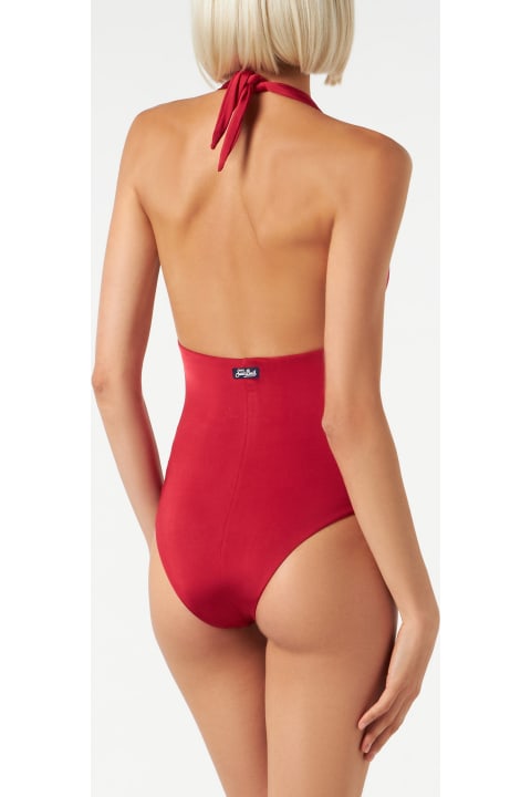 Homeware MC2 Saint Barth Burgundy One Piece Swimsuit