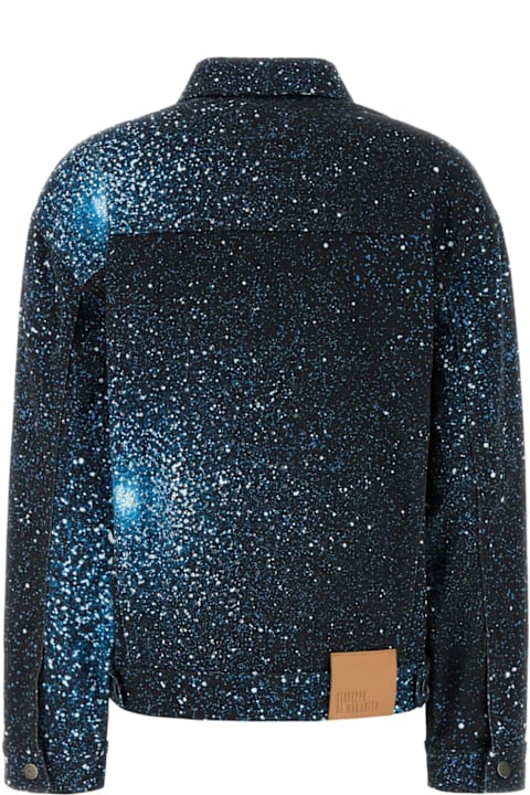 Giuseppe di Morabito for Men Giuseppe di Morabito Printed Stretch Denim Jacket