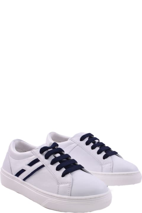 Shoes for Boys Hogan Hogan R365 Sneakers In Leather