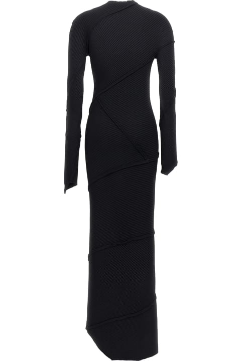Balenciaga Clothing for Women Balenciaga Spiral Knitted Dress