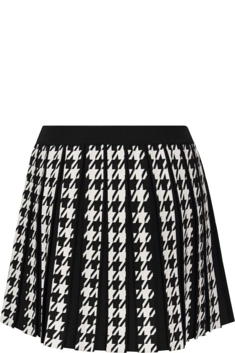 Fashion for Women Balmain Pleated Miniskirt With Buttons
