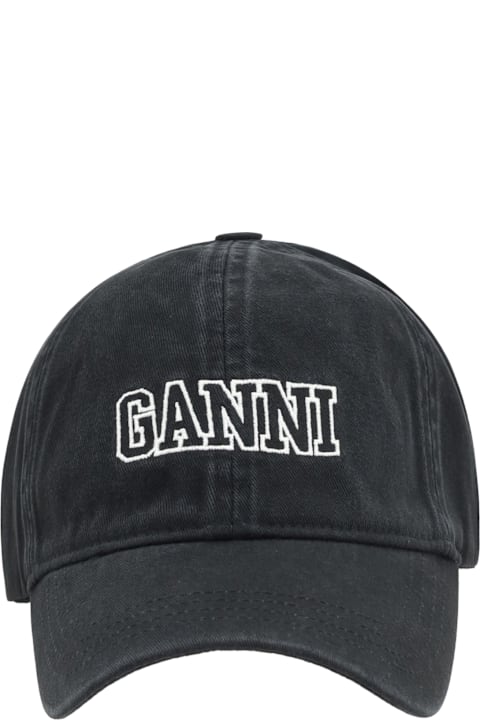 Ganni Hats for Women Ganni Baseball Hat