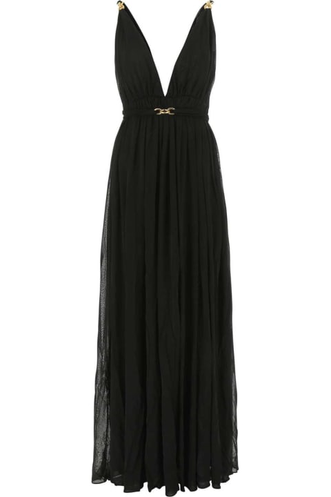 Saint Laurent Clothing for Women Saint Laurent Black Viscose Dress