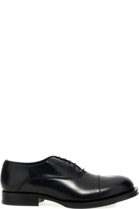 Lanvin Laced Shoes for Men Lanvin 'richelieu Medley' Oxford Lace Up Shoes